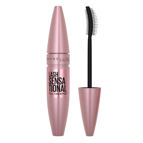 maybelline mascara für volumen und definition, lash sensational, intense black, 9,5 ml