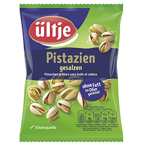 Pistazien geröstet & gesalzen, ohne Fett, 150g ültje