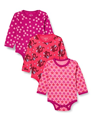 Produktbild: baby body langarm 100% baumwolle 3er pack von care