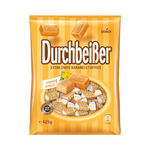 Durchbeißer Karamell Toffees  425g zarte Karamell Bonbons