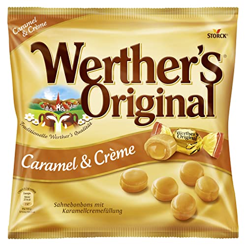 werther's original sahnebonbons mit karamelgeschmack und crmefüllung 225g