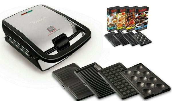 tefal SW854D sandwiches maker und waffeleisen für 79,99 statt 95