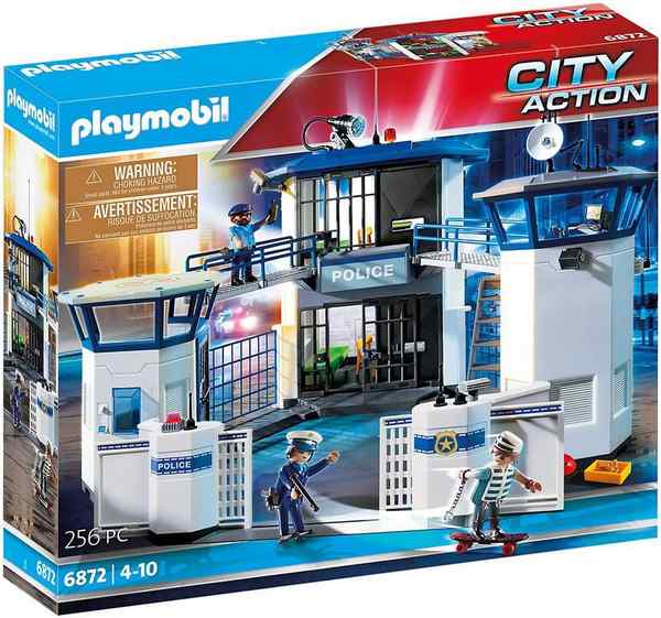 playmobil polizei kommandozentrale mit gefängnis, 6872, 51,89 (statt 70)