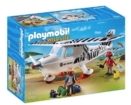 playmobil wild life safari flugzeug 6938 ab 4 jahren für 19,99 euro