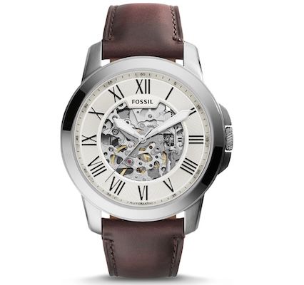 fossil herrenuhr grant 45 mm für 141 euro statt 209 euro