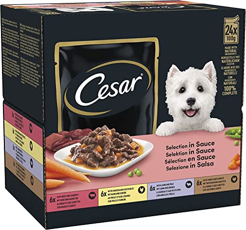 Produktbild: cesar hundefutter im frischebeutel, feines aus hochwertigem fleisch