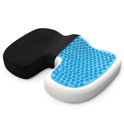 bonmedico orthopädisches sitzkissen, memory foam gel steißbeinkissen für auto, bürostuhl