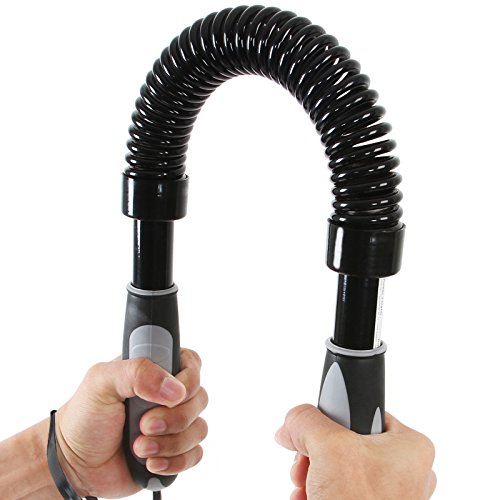 Produktbild: Physionics biegehantel 30kg stahl schwarz armtrainer expander für bizeps brustkraft