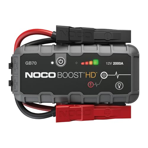noco boost hd gb70 2000 amp 12 volt lithium auto starthilfe für 8 liter benzin 6 liter diesel