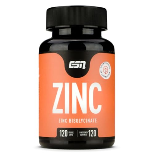 ESN Zinkbisglycinat 25 mg, 120 Kapseln, vegan, Zink Kapseln