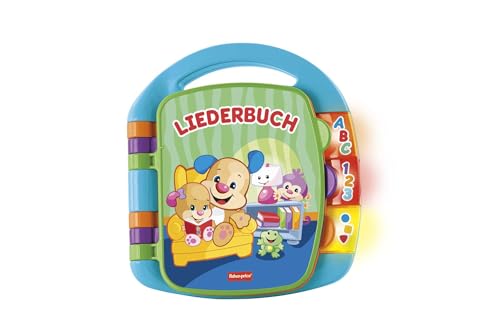 fisher-price liederbuch musikspielzeug für babys ab 6 monate elektronisches kinderbuch