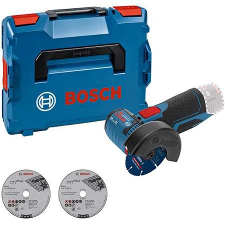 bosch gws 12v-76 winkelschleifer set akku, 109,99 euro  124 