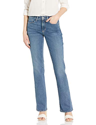 nydj jeans damen heyburn wash grau 32 m66z1078