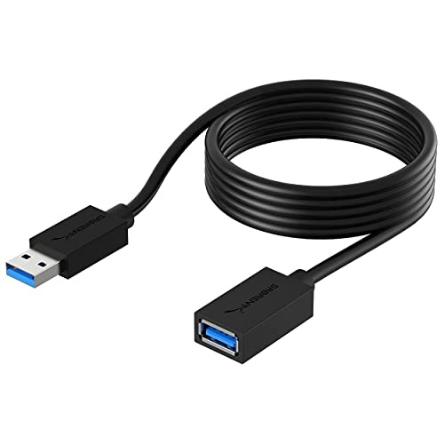 Produktbild: sabrent usb verlängerung kabel 1,8m a stecker auf a buchse 5gbps 3.2x1