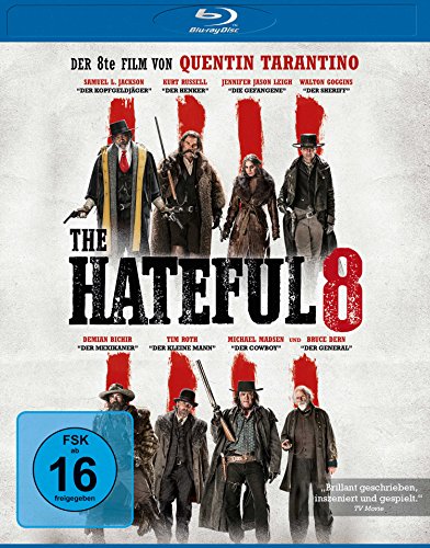hateful 8 blu-ray film von quentin tarantino, originalfassung, uncut