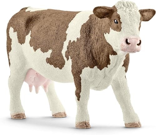 Fleckvieh-Kuh von SCHLEICH | Farm World | 13801