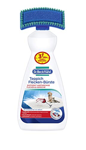 Dr. Beckmann Teppichreiniger 650 ml | Flecken-Bürste mit Bürstenapplikator
