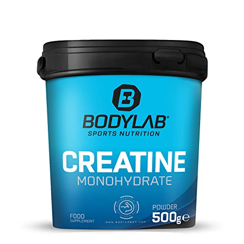 creatine pulver 500g von bodylab24, reines creatin monohydrat, 100 portionen