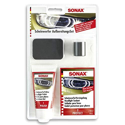 SONAX Scheinwerfer Aufbereitungsset 85 ml - Polieren und Renovierung