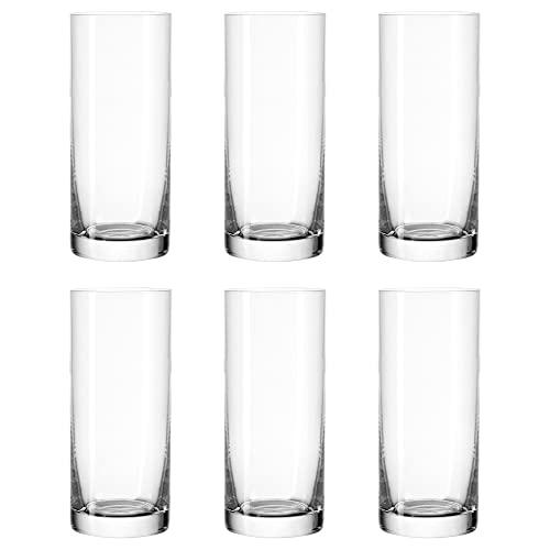 leonardo easy+ trinkgläser 6er set spülmaschinenfest wassergrößer l 350 ml
