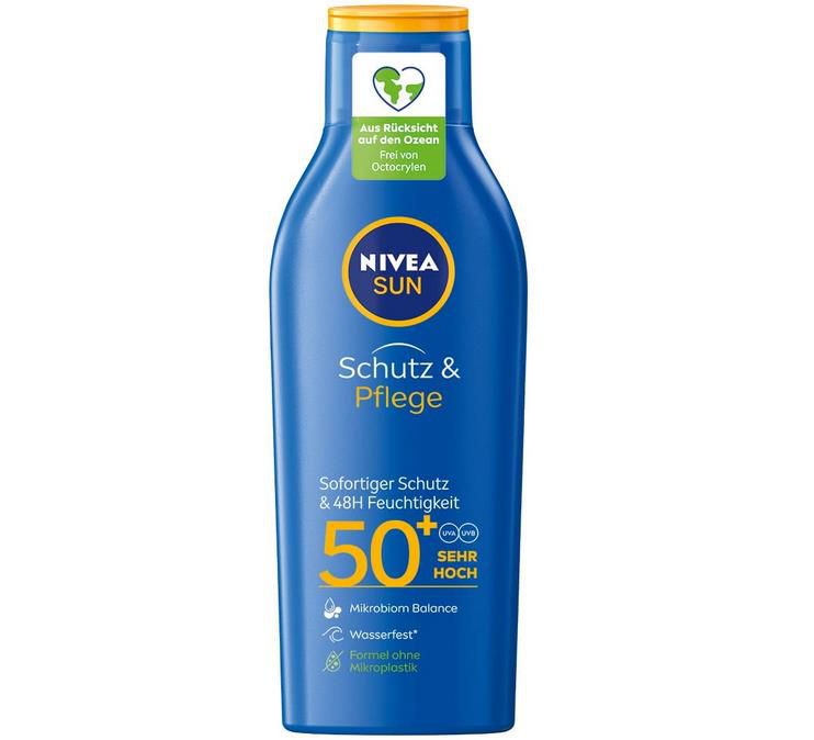 nivea sun sonnenschutz und pflege lsf 50+ milch ab 5,75 euro statt 10 euro