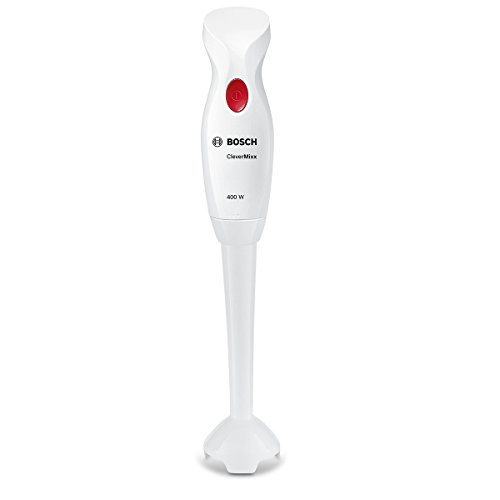 bosch clevermixx stabmixer 400 w, ergonomischer griff, 4-klingen-messer, abnehmbarer mixfuß