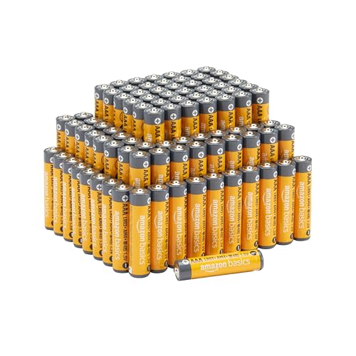 amazon basics aaa alkaline batterien 1.5 v 100er-pack leistungsstark