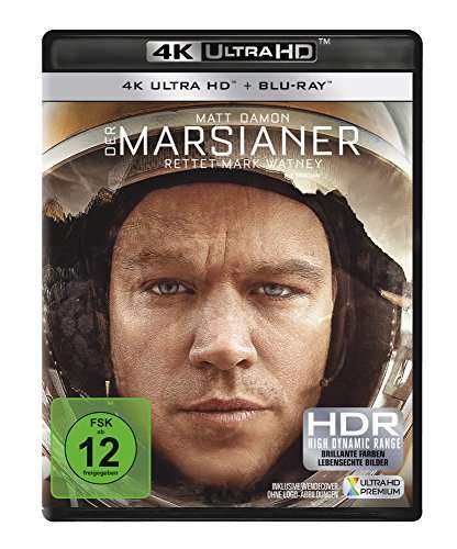 Produktbild: marsianer 4k ultra hd blu-ray mit matt damon - prime