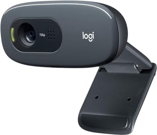 logitech c270 webcam hd 720p mit rauschunterdrückung und usb anschluss - schwarz