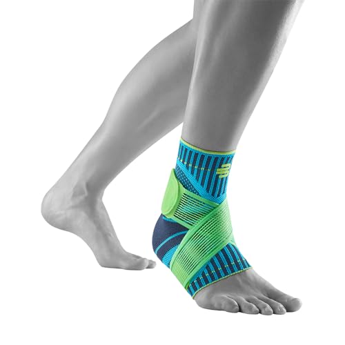 BAUERFEIND Sprunggelenkbandage Ankle Support Unisex, Blau, XS für Sport
