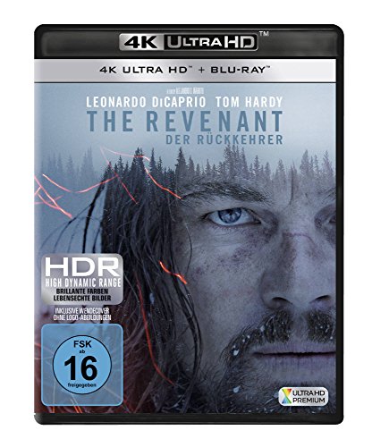 the revenant 4k ultra hd blueray 3 oscars leonardo dicaprio tom hardy