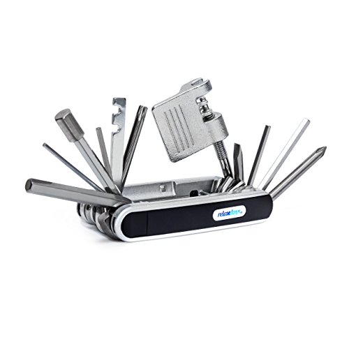 Fahrrad Multitool HBT 2,5x9x4,5 cm mit Reifenheber, Schraubendreher, Kettennieter