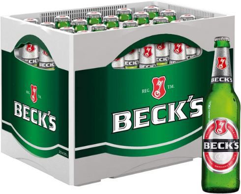 20er Kasten Beck's Pils 0,5L für 13,29 Euro statt 18 Euro