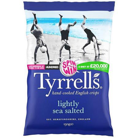 tyrrells crisps leicht gesalzen 150g ab 2,15 statt 3