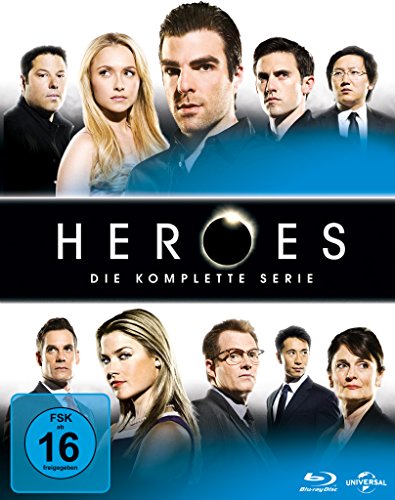 heroes gesamtbox season 1-4 blu-ray set