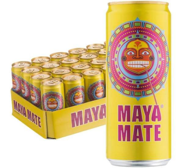 maya mate 24er pack dosen mit koffein für 13,22 euro statt 21 euro