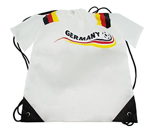 sportbeutel deutschland von idena im fußballdesign, trendy, ca. 43 x 31 cm