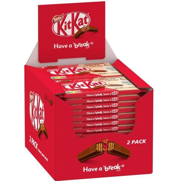 nestl kitkat classic schokoriegel 48er pack 41,5g für 19,99 statt 28