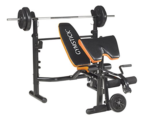 gymstick hantelbank 400 unisex mehrfarbig einheitsgröße