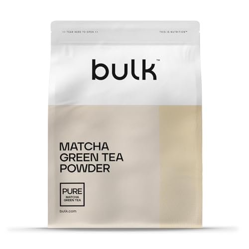 matcha grüntee pulver 100 g, 40 portionen, bulk, verpackung kann variieren