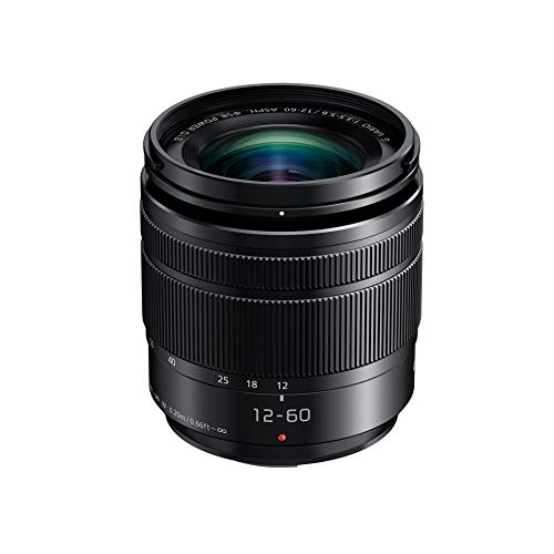 panasonic lumix g vario objektiv 12-60 mm f3.5-5.6 mit bildstabilisator schwarz