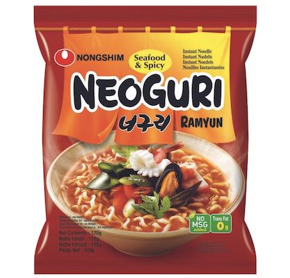 nong shim neoguri instant nudeln 120g scharf ab 1,33 euro statt 2 euro