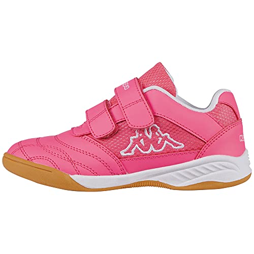 kappa hallenschuhe kinder kickoff kids 260509k pink weiß größe 35