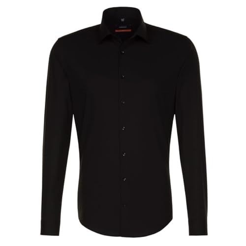 seidensticker herren longsleeve hemd cotton slim fit 1er pack größen 39 42 43