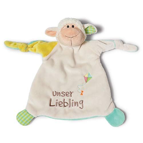 NICI Schmusetuch Lamm Monny 25x25cm Schnuffeltuch für Babys & Kleinkinder