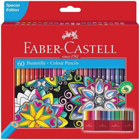 faber-castell buntstifte set 60-teilig für 13 statt 17