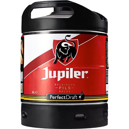 jupiler pils 6l aus belgien, perfect draft 18,99 statt 26