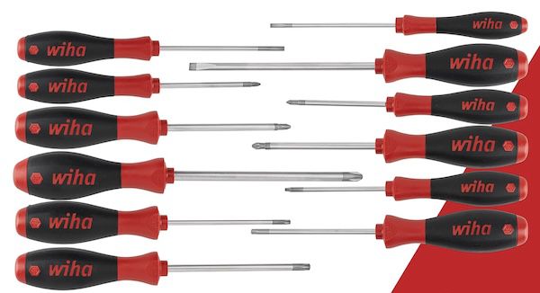 wiha schraubendreher set 12-tlg. softfinish für 42,50 (statt 50)