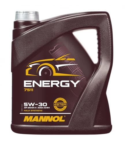 5W-30 motoröl mannol energy 5 l für höchste leistung, kompatibel mit vielen fahrzeugen