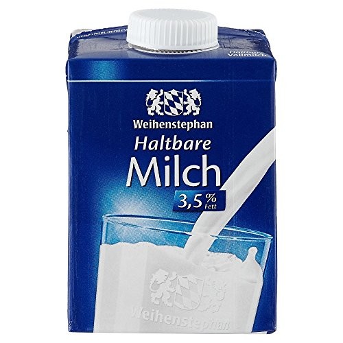 Weihenstephan Haltbare Milch 3,5% Fett, 12x500ml Packung